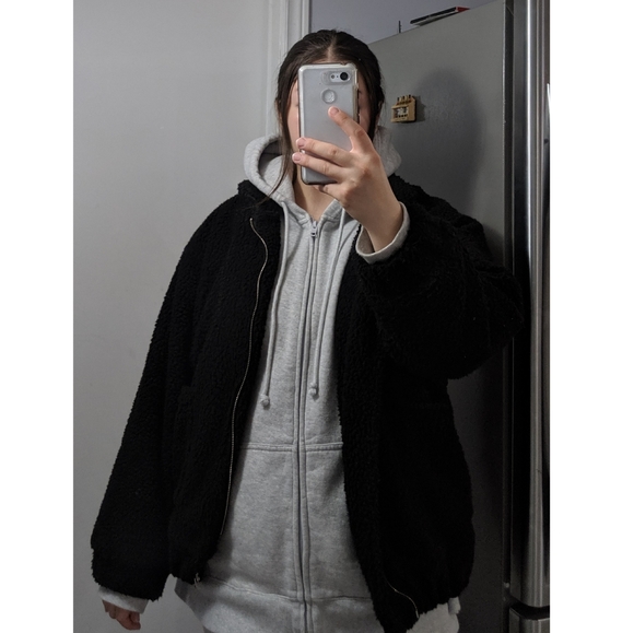 Black Teddy jacket - Picture 5 of 6